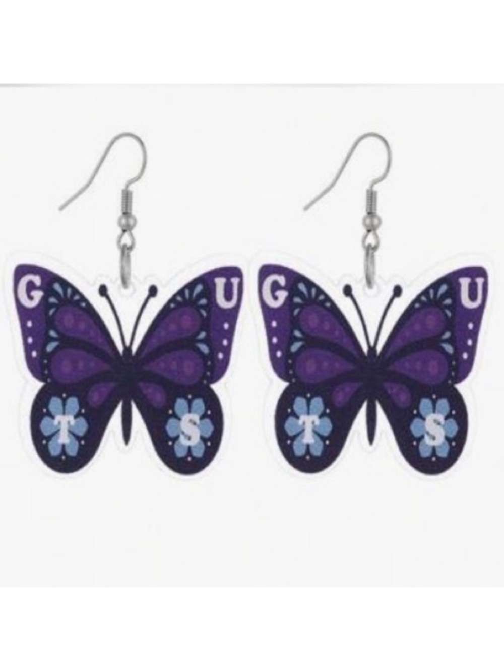 *NEW* OLIVIA RODRIGO Themed GUTS Floral Butterfly Earrings